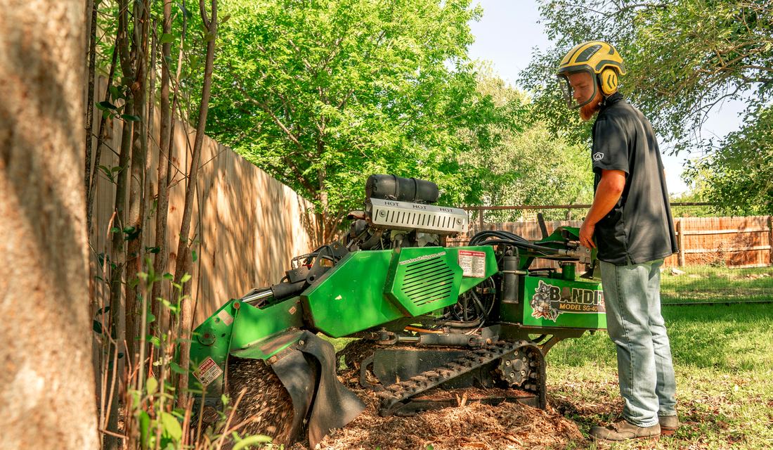 Stump grinding in Rapid City SD